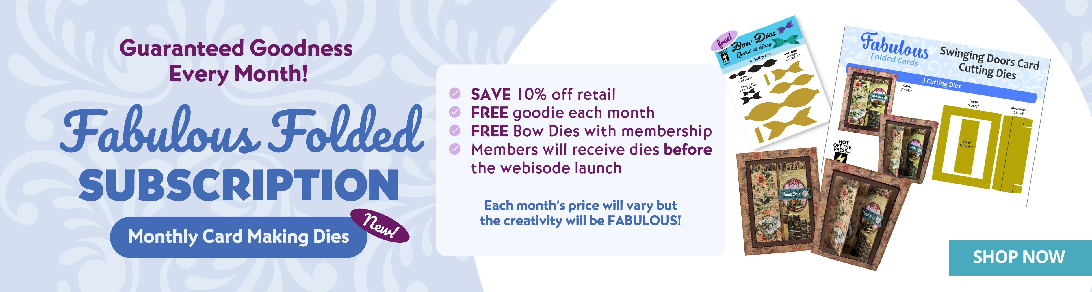 Fabulous Folded Subscription